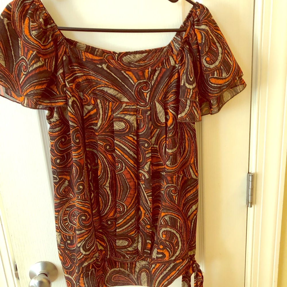Apt 9 tie blouse